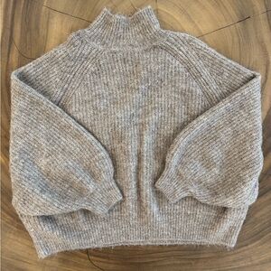 ARITZIA Wide Sleeve Knit Jumper
